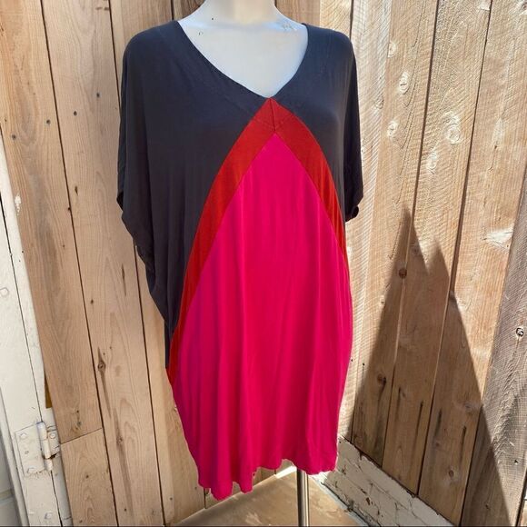 Marc by Marc Jacobs colorblock Tunic mini T-shirt dress size XS/S - Picture 1 of 11